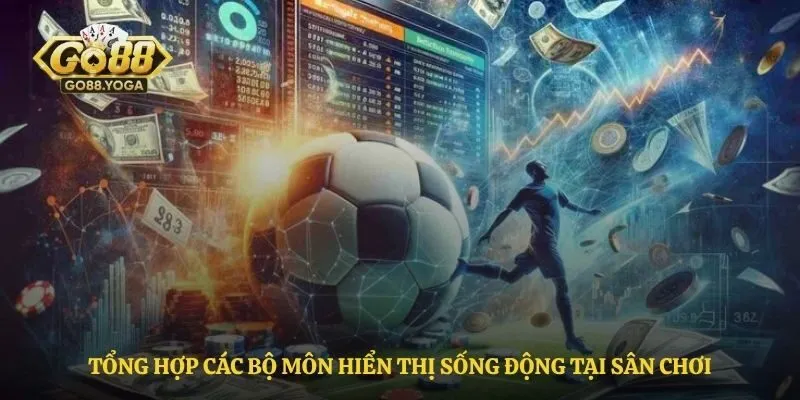 Tổng hợp các bộ môn hiển thị sống động tại sân chơi